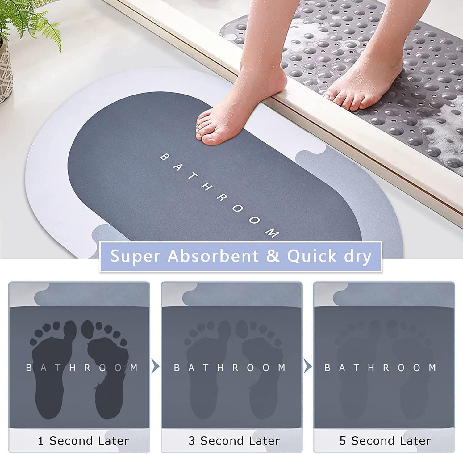 Super Absorbent Anti-Slip Bath Mat — Quick Dry