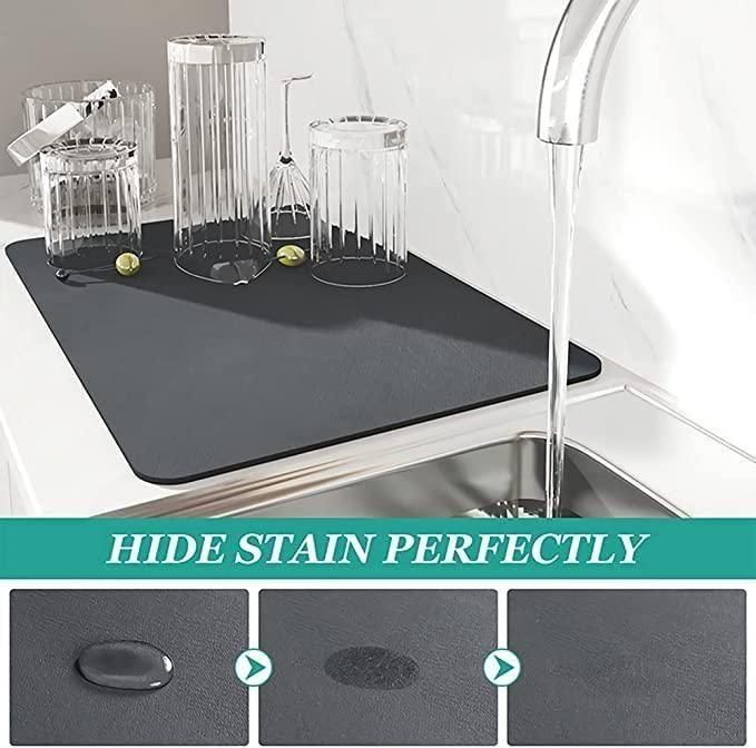 Quick-Dry Absorbent Floor Mats — Pack of 2 (Assorted Designs)